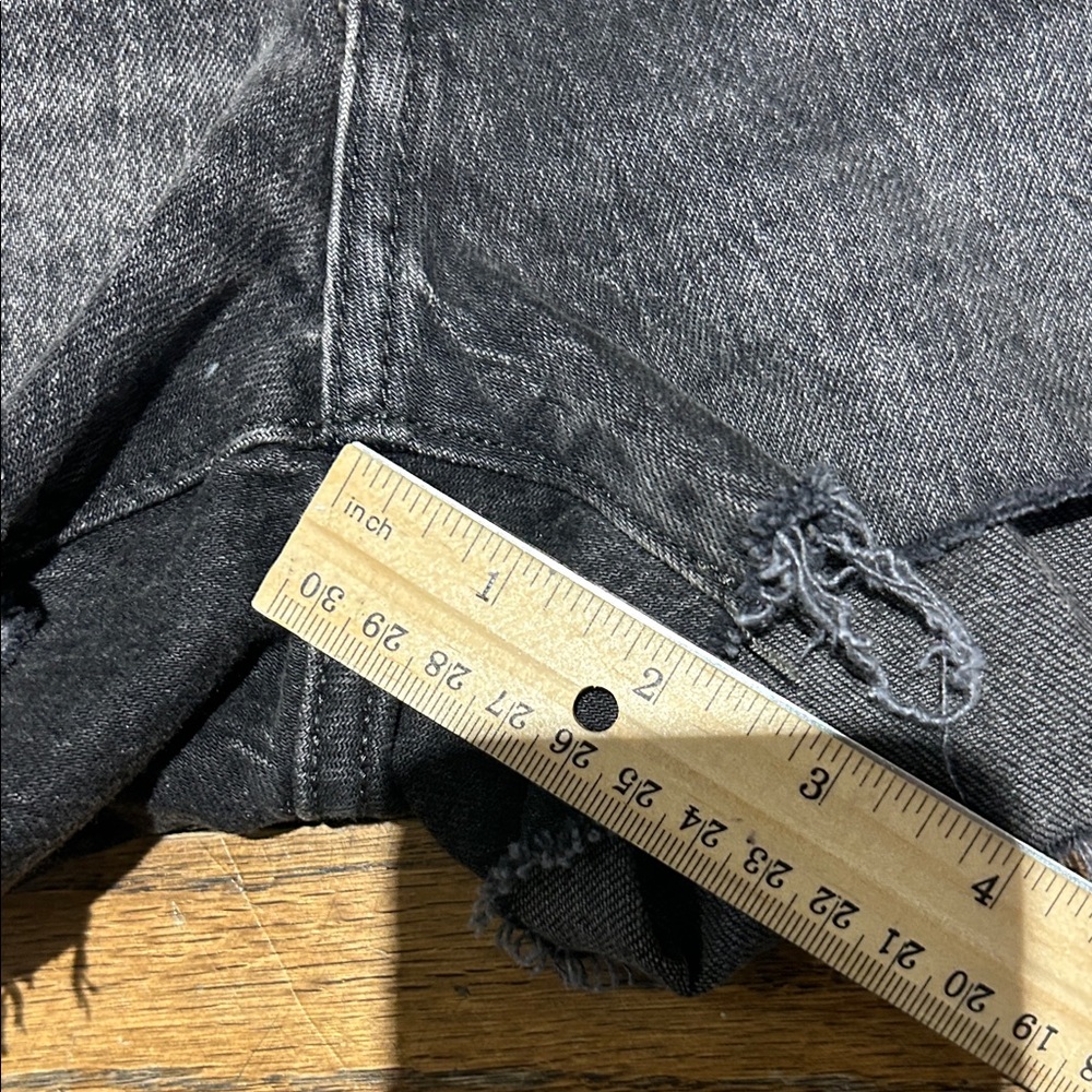 Levi's Women's Dark Denim Jean Shorts - Picture 6 of 11